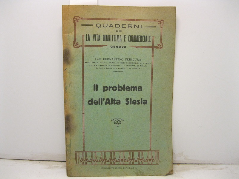 Il problema dell'Alta Slesia.